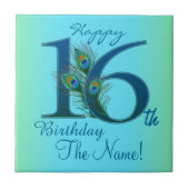 16. Personalisiertes Geschenk der Fliese (Vorderseite)