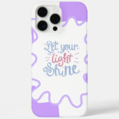 16 pro max phone case with motivational quote (Rückseite)