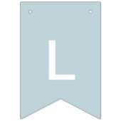 16 Rainbow Baby Shower Bunting Schild auf der Flag (Zweite Fahne)