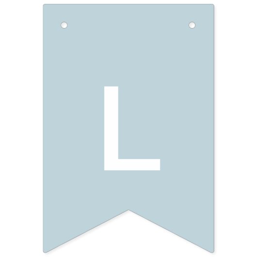 16 Rainbow Baby Shower Bunting Schild auf der Flag (Zweite Fahne)