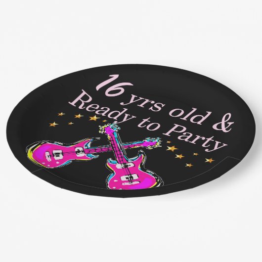 16. ROCK STAR PAPPTELLER (Schrägansicht)