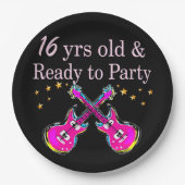 16. ROCK STAR PAPPTELLER (Vorderseite)