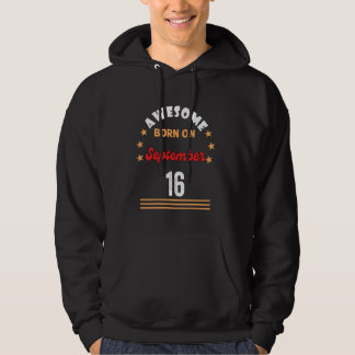 16. September Phantastisch geboren am 16. Septembe Hoodie