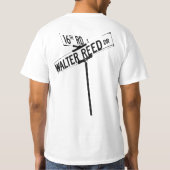 16. Straße und Walter Reed T-Shirt (Rückseite)