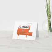 16 Stunden stark Dankeskarte (Vorderseite)