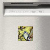 16 Vögel, Nr. 12 - Square Magnet (In Situ (Geschirrspüler))