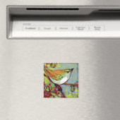16 Vögel, Nr. 15 - Square Magnet (In Situ (Geschirrspüler))