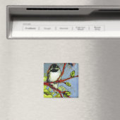 16 Vögel, Nr. 16 - Square Magnet (In Situ (Geschirrspüler))