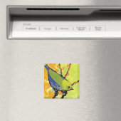 16 Vögel, Nr. 2 - Square Magnet (In Situ (Geschirrspüler))