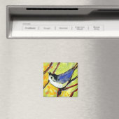 16 Vögel, Nr. 6 - Square Magnet (In Situ (Geschirrspüler))