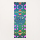 16. Wachs & Statice Blume Jahrestag Yogamatte (Vorderseite)