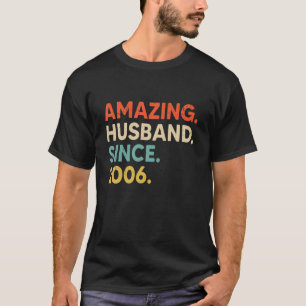 16 Wedding Aniversary Gift Him - Amazing Husband S T-Shirt