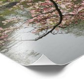 16"x12" Rosa Dogwood Fotodruck (Ecke)
