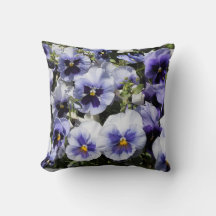 16"x16" Lila Stiefmütterchen