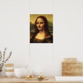 16"X20" Mona Lisa Tag des Toten Posters Poster (Küche)