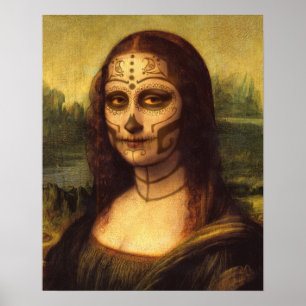 16"X20" Mona Lisa Tag des Toten Posters Poster