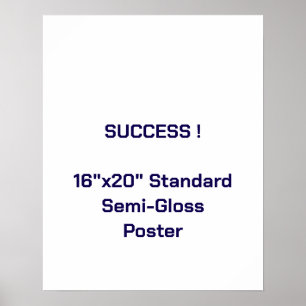 16"x20" Standard-Hochglanzposter Poster