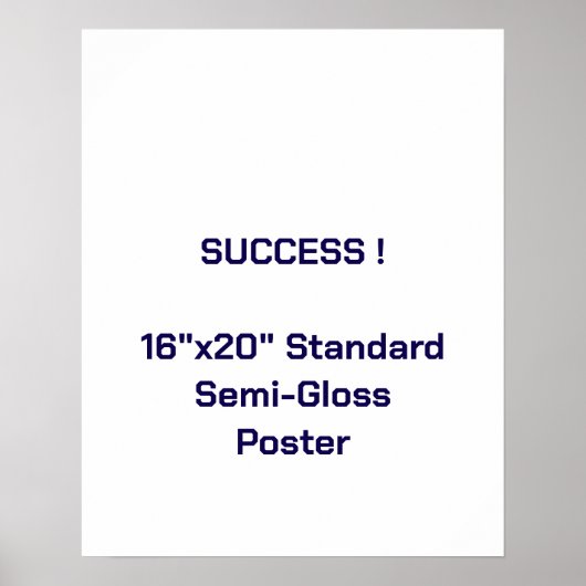 16"x20" Standard-Hochglanzposter Poster (Vorne)