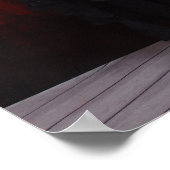 16" x 12" Chrissy Kätzchen, rot Poster (Ecke)