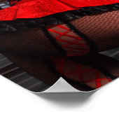 16" x 12" Chrissy Kittens Kurzer Rock und Fischern Poster (Ecke)