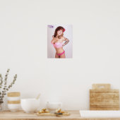 16" x 12" Chrissy Kittens Pinky Poster (Küche)