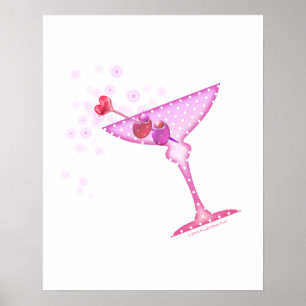 16" x 16" PLAKAT - PINK MARTINI