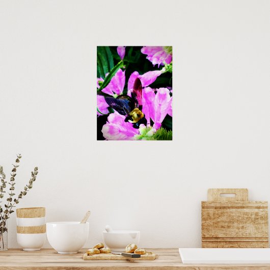 16" x 20" Poster (Halbschall)BienenAugen Sammlung (Küche)