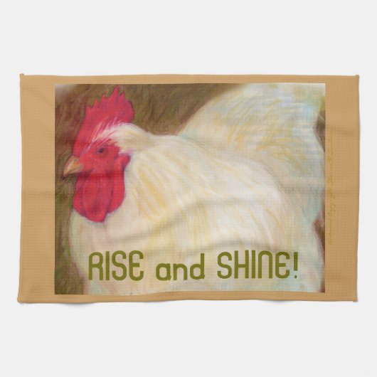 16" x 24" Huhn-Geschirrtuch Handtuch (Horizontal)