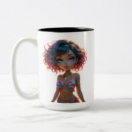16A Dollz von: Svace - Serie 01 Zweifarbige Tasse