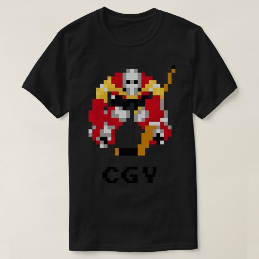 16Bit Hockey Goalie Calgary T-Shirt (Design vorne)