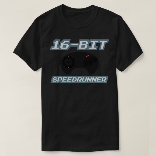 16Bit Speedrunner 4 T-Shirt (Design vorne)