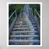 16th Avenue Tiled Steps #2-2 Poster (Vorne)