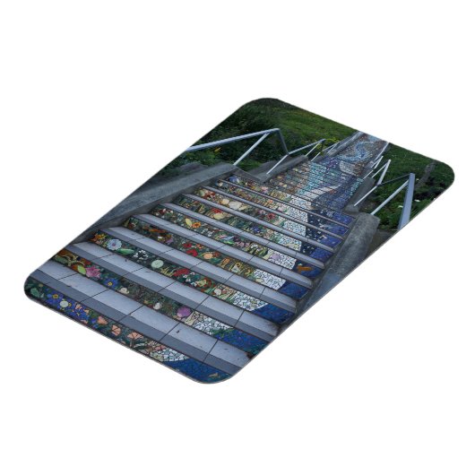 16th Avenue Tiled Steps #2 Magnet (Linke Seite)