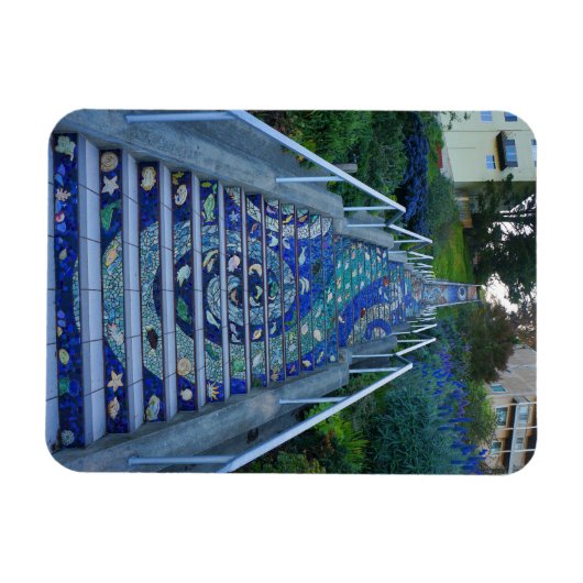 16th Avenue Tiled Steps #5 Magnet (Horizontal)