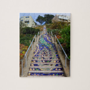 16th Avenue Tiled Steps #6 Jigsaw Puzzle