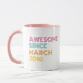 16th Birthday Gift Personalized Tasse (Links)