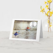 **16th BIRTHDAY** KAYAK STYLE Karte (Gelbe Blume)