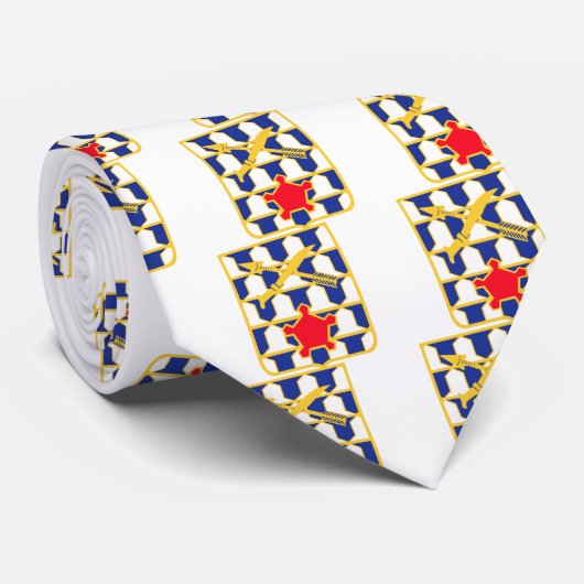 16th Infantry Regiment Krawatte (Gerollt)