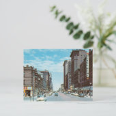 16th St., Omaha, Nebraska Vintag Postkarte (Stehend Vorderseite)