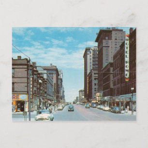 16th St., Omaha, Nebraska Vintage Postkarte