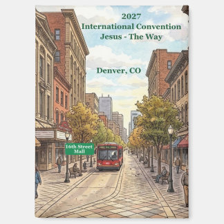 16th Street Mall Denver Magnet