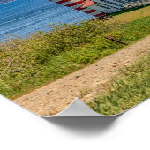 16x12 West Quoddy Head Lighthouse, Lubec, Maine Poster (Ecke)