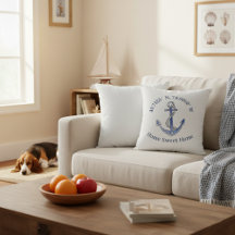 16x16 Home Sweet Home Lage- und Anker-Kissen