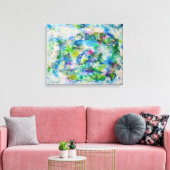16x20 Abstrakt Art Meadow Leinwanddruck (Insitu (Wohnzimmer))