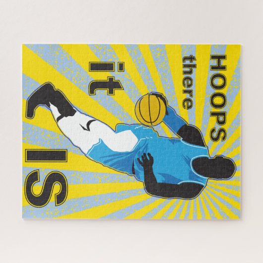 16x20 Basketball-Puzzle für Colorblinde Puzzle (Horizontal)