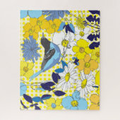 16x20 Bluebird-Puzzle für Colorblinde Puzzle (Vertikal)