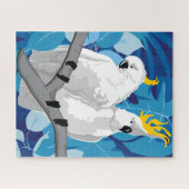 16x20 Cockatoo Puzzle für Colorblinde (Horizontal)