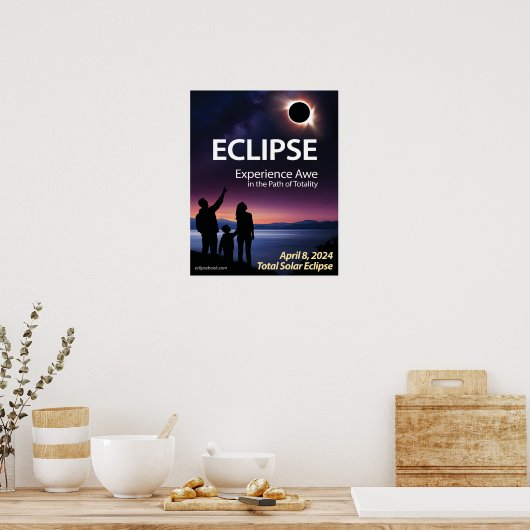 16x20 Eclipse-Poster Poster (Küche)