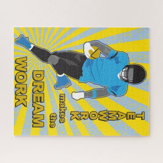 16x20 Fußball-Puzzle für Colorblinde Puzzle (Horizontal)