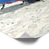 16x20 Gemälde drucken Entspannen am Strand Poster (Ecke)